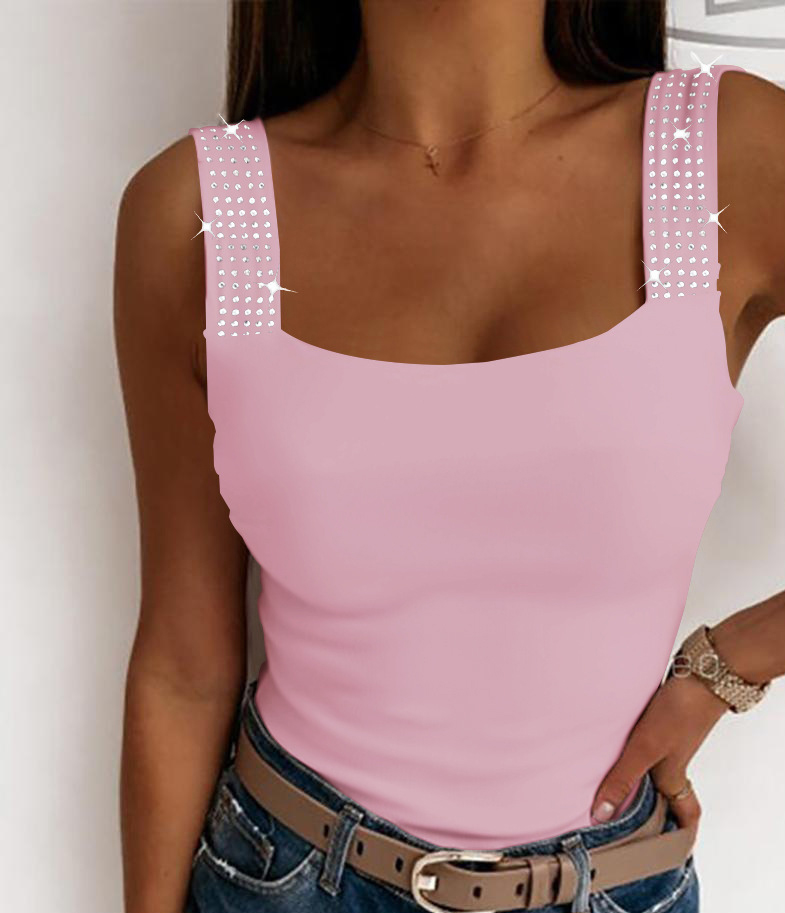 Women Beaded Suspender Top