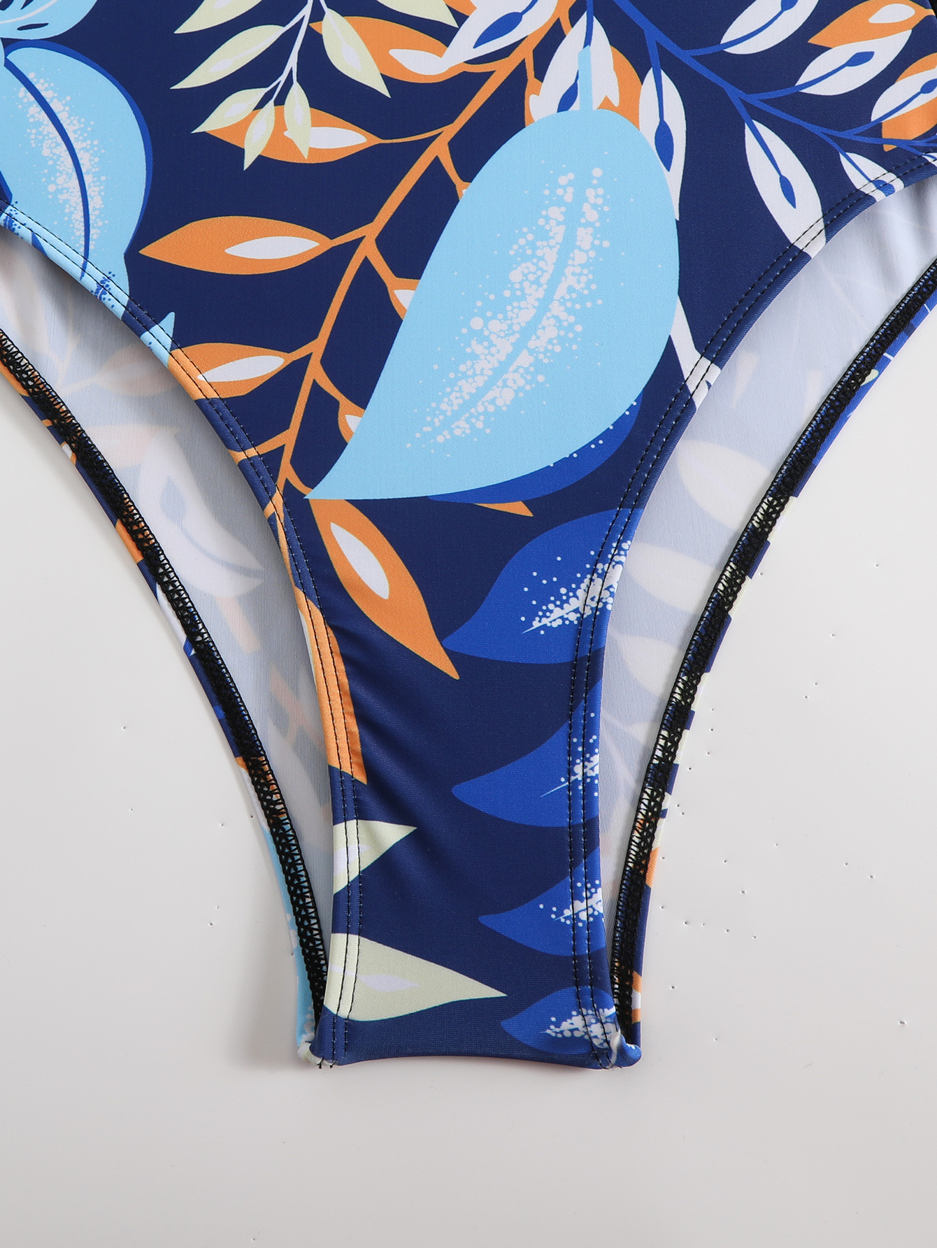 Sexy Racing Surfing Suit Color Matching One-Piece Zipper Tight Fitting Slim Fit Swimsuit