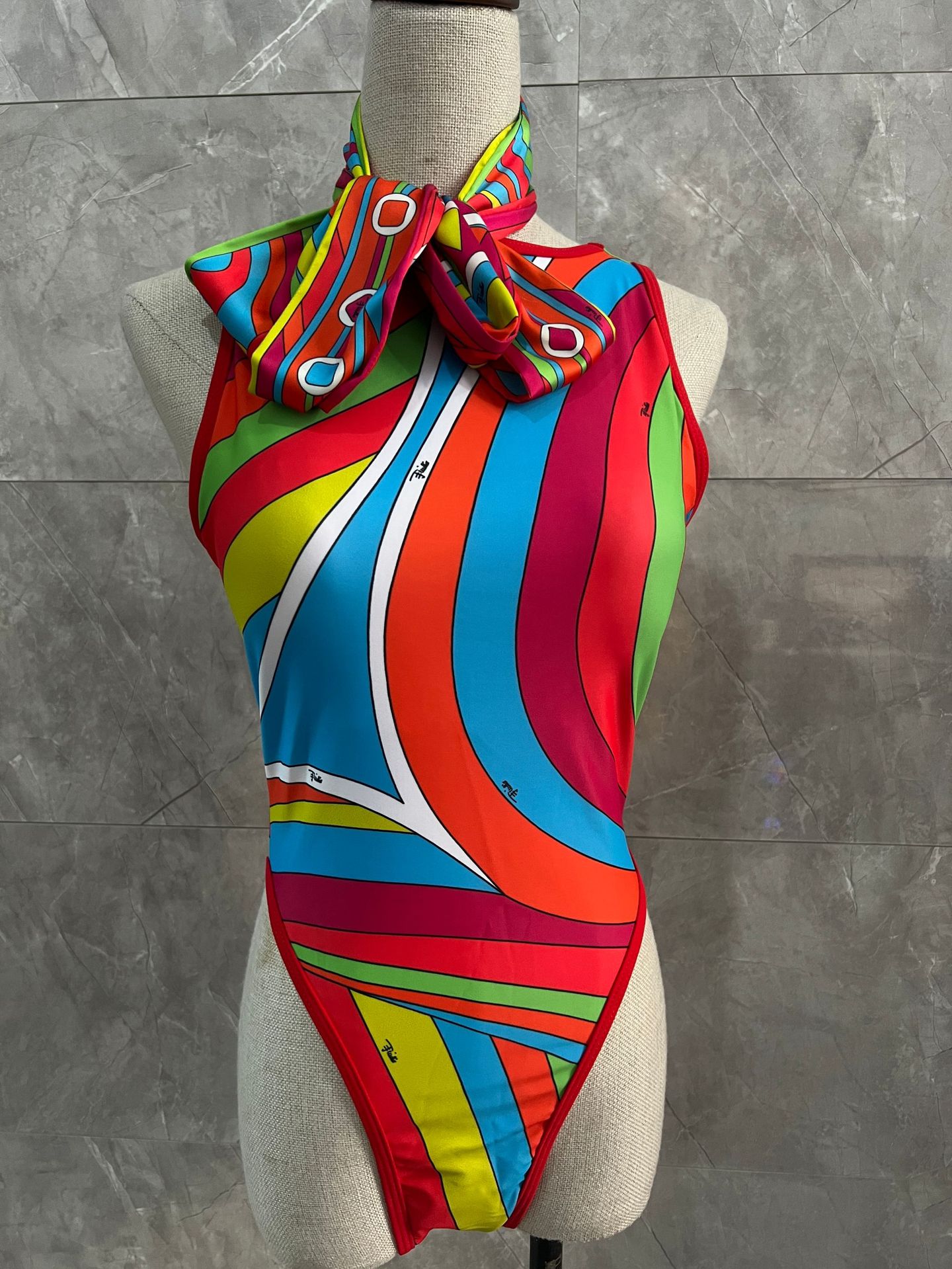Women bikini sexy one-piece swimsuit Two Piece Set