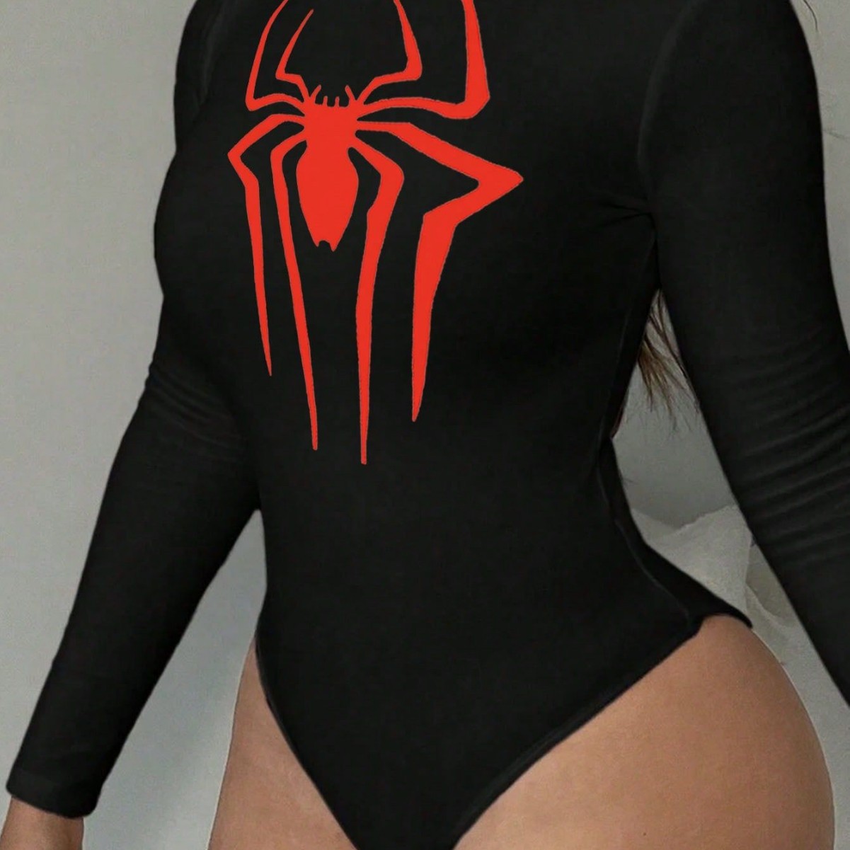 Women sexy bikini Backless long-sleeved one-piece swimsuit