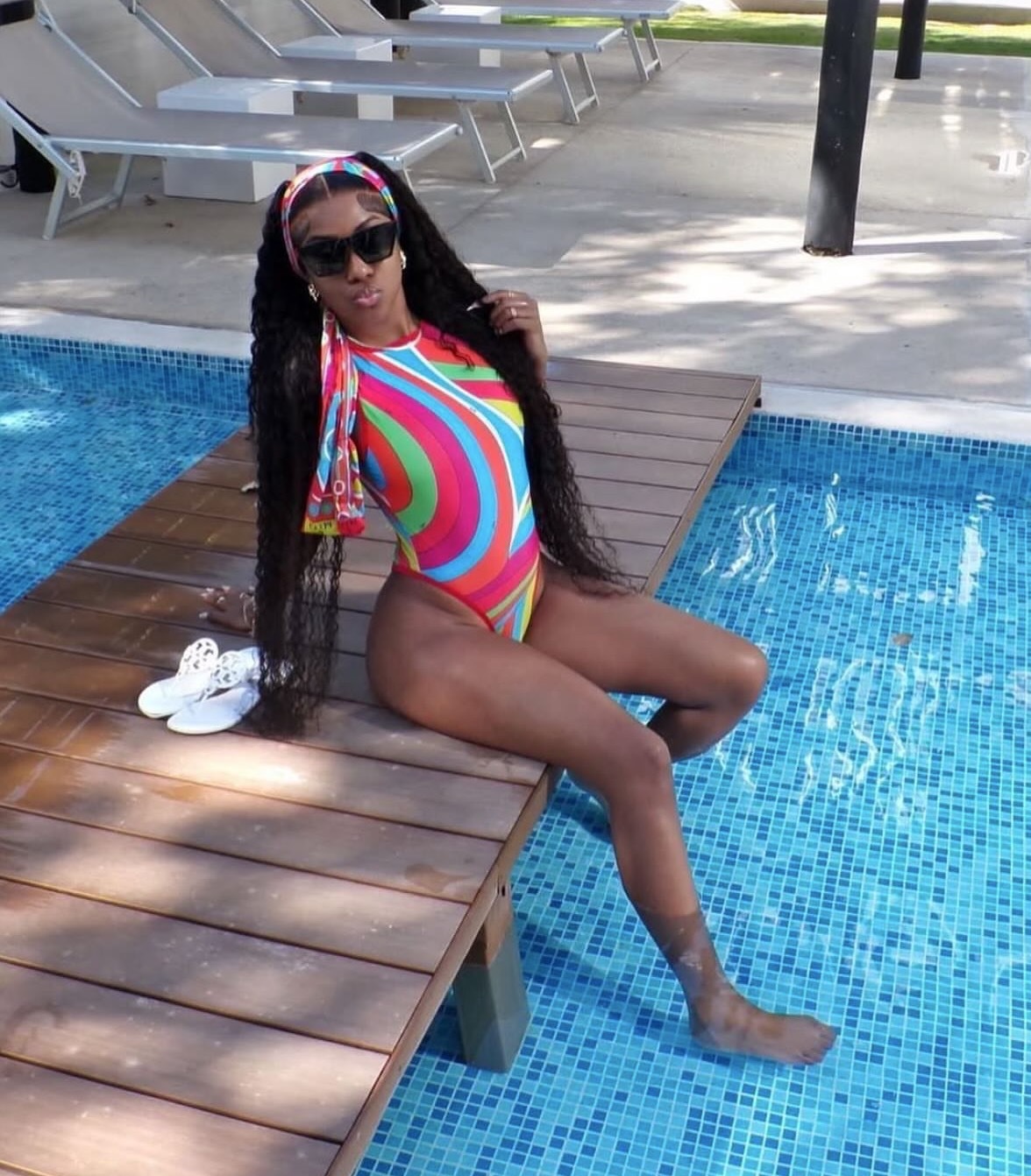 Women bikini sexy one-piece swimsuit Two Piece Set