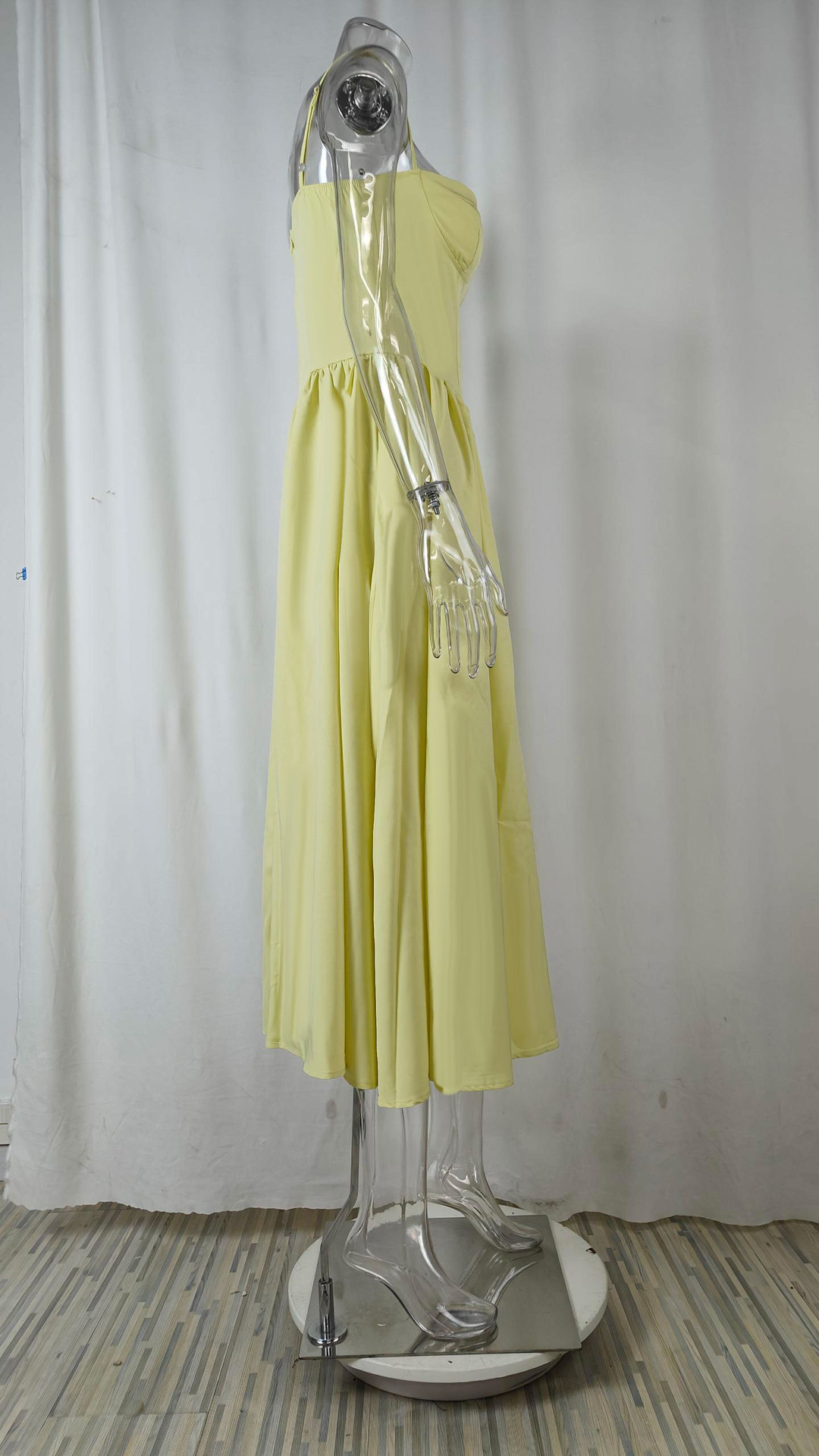 Women Spring Elegant French Retro Strap Dress
