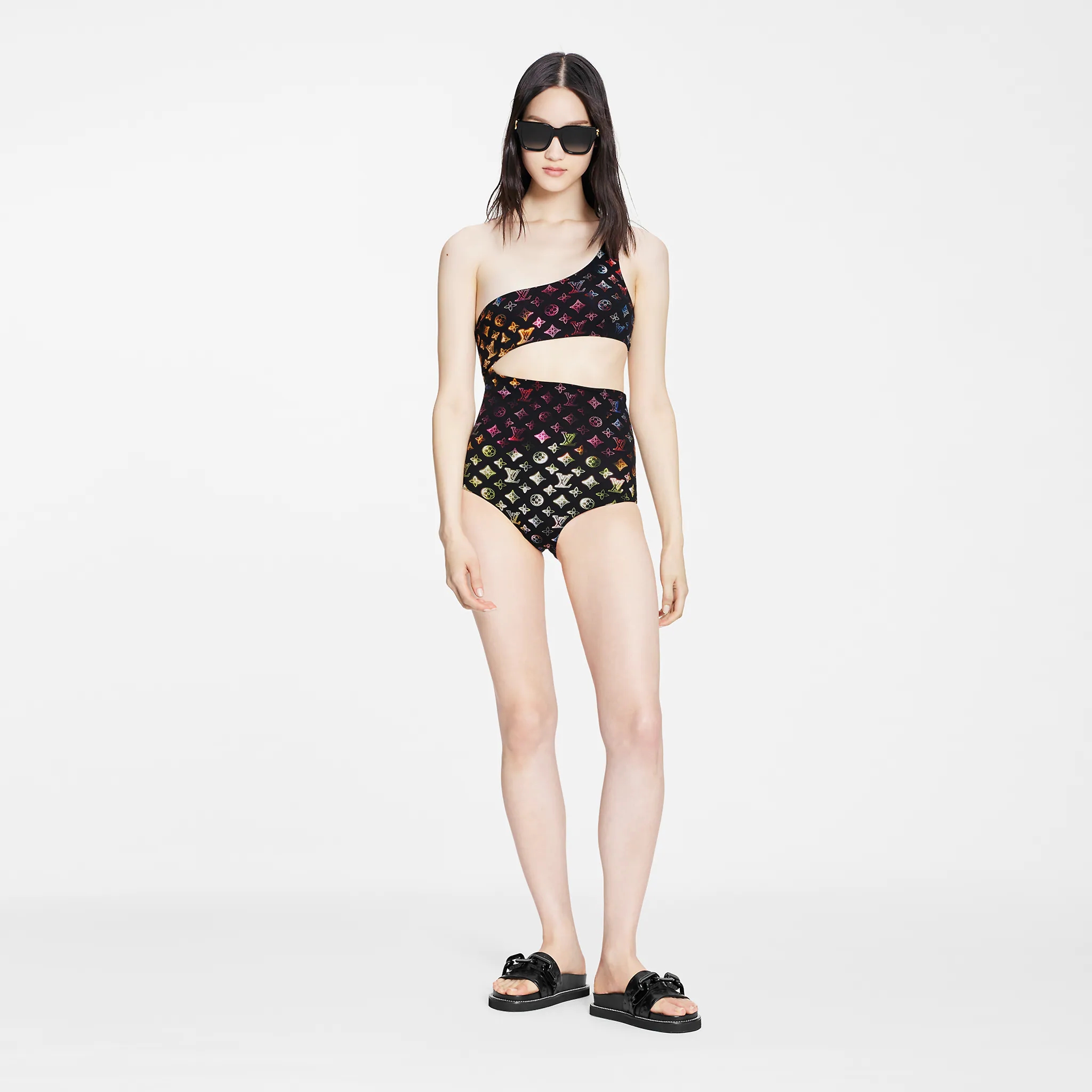 Women Printed One-Piece Swimwear