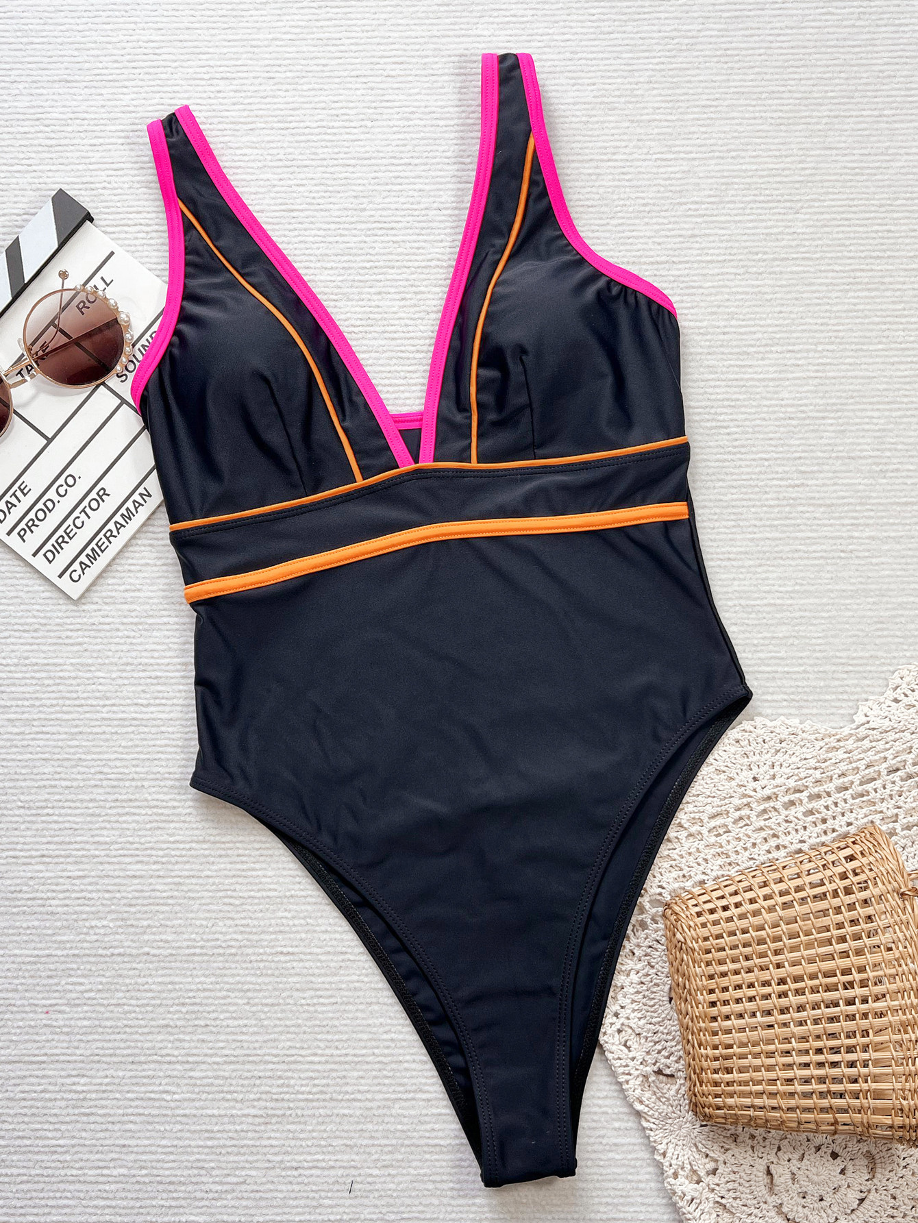 Women sexy one-piece swimwear