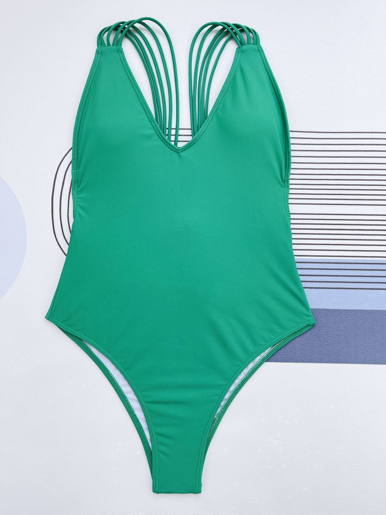 Solid Color Sexy Bikini Swimsuit