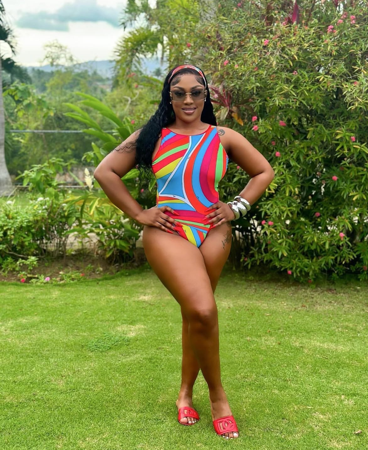 Women bikini sexy one-piece swimsuit Two Piece Set