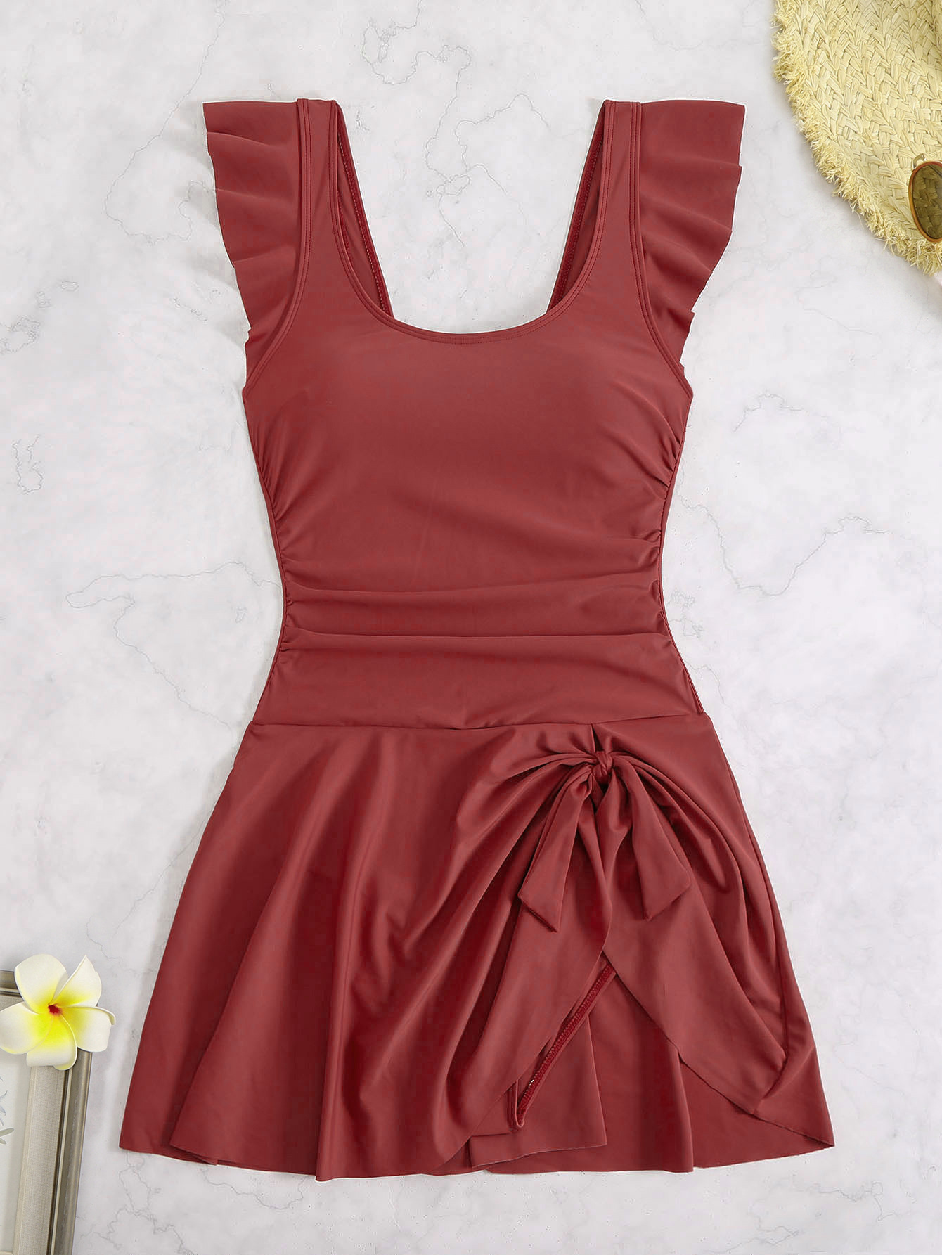 Women's Swimming Dress One-Piece Swimsuit