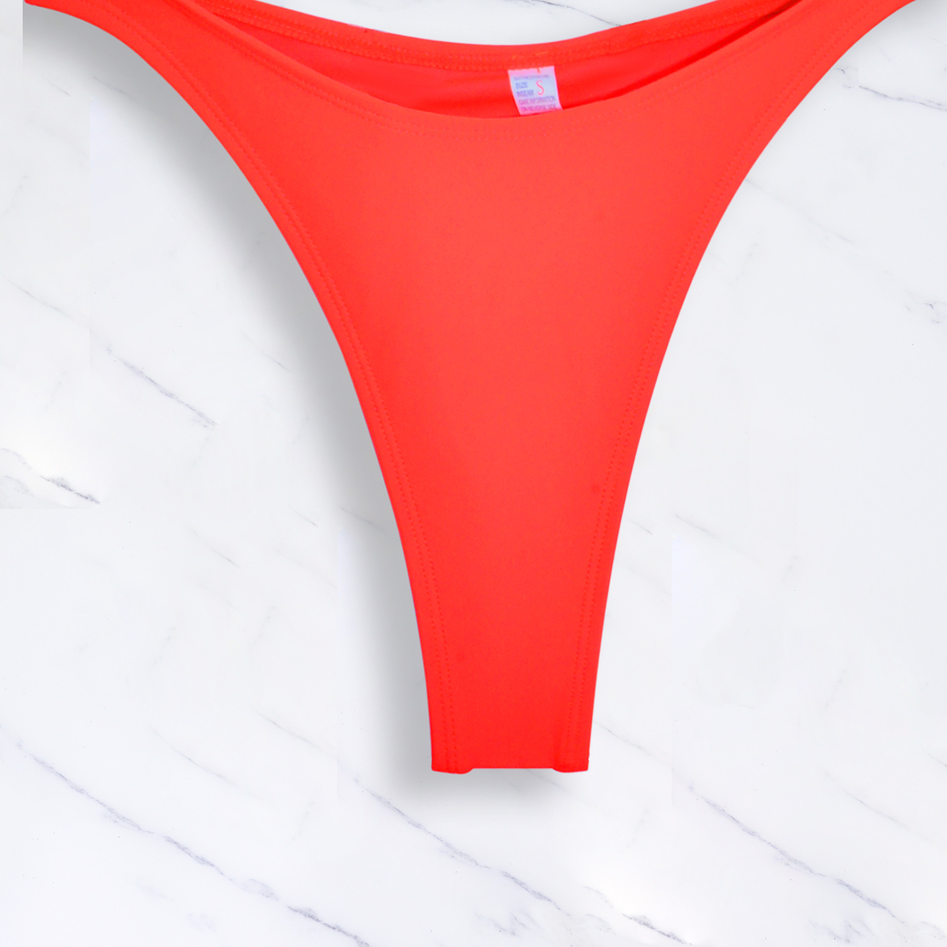 Sexy Cross One-Piece Low Back Bikini Swimsuit