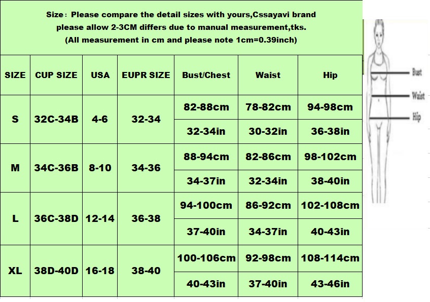 Female Sexy Solid Color Push Up One Piece Swimsuit