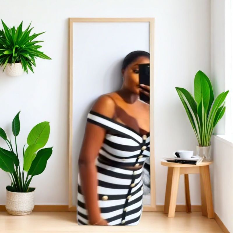 Women summer knitting sleeveless Strap Dress