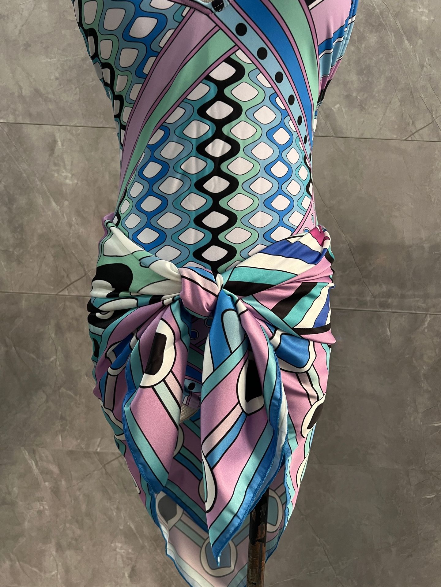 Women bikini one-piece swimsuit Two Piece Set