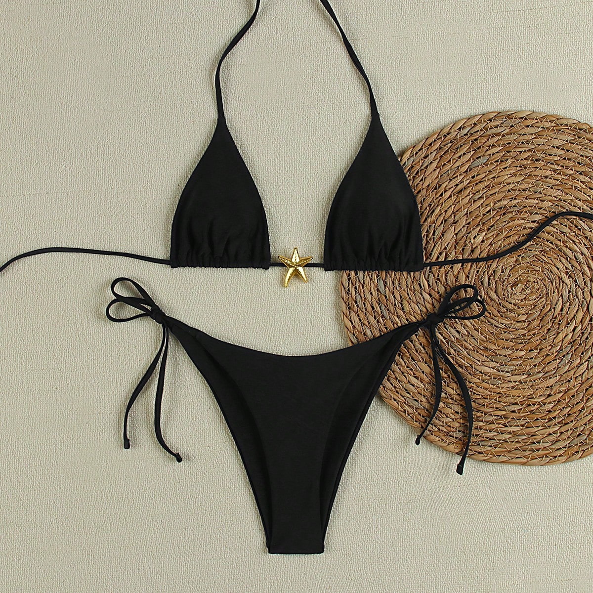 Women Bikini Sexy Solid Swimwear