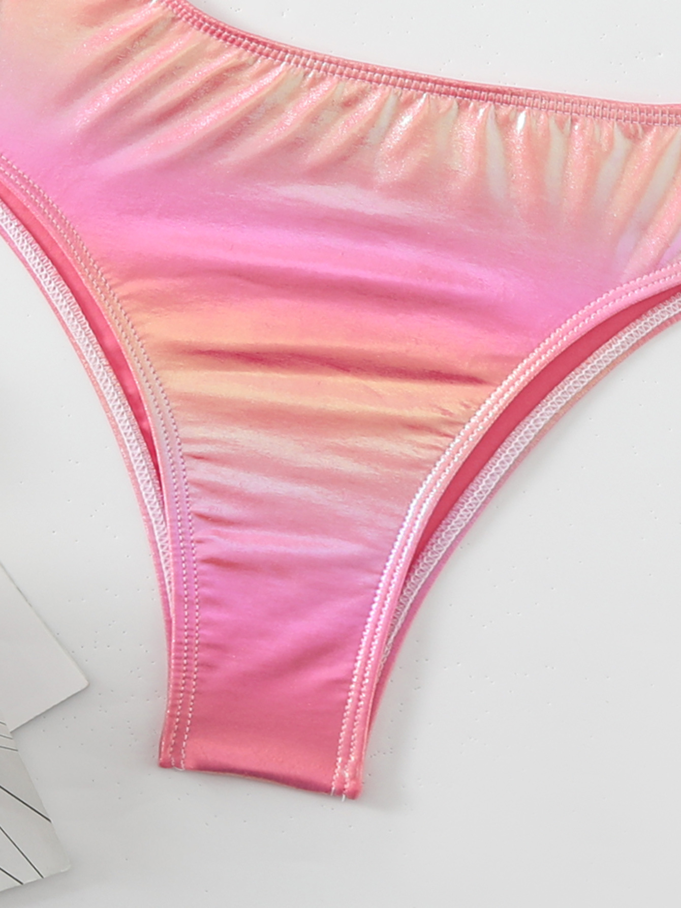 Women Solid One Piece Swimsuit