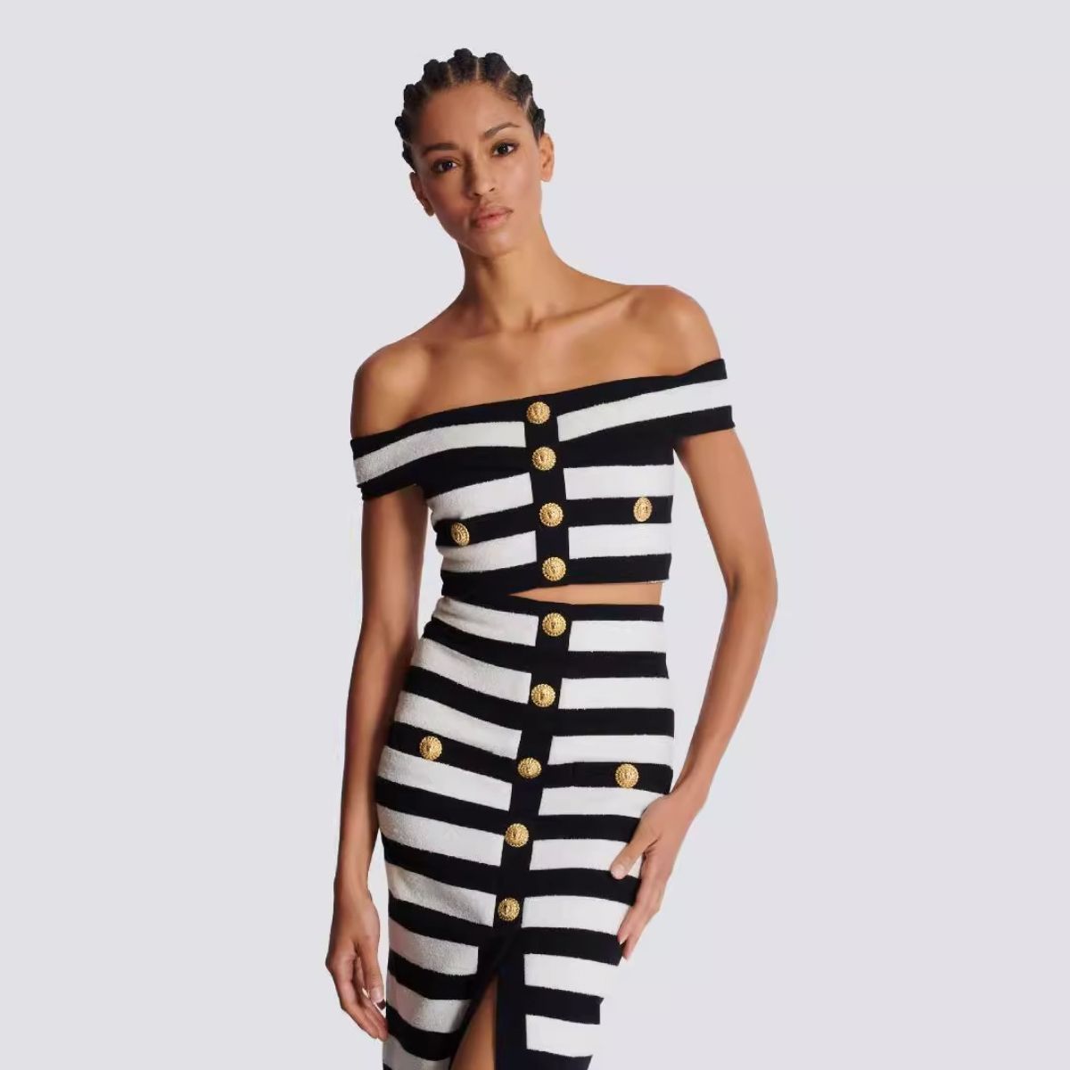 Women summer knitting sleeveless Strap Dress