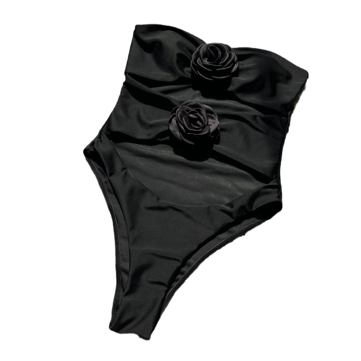 Sexy Hollow Flower One-Piece Swimsuit