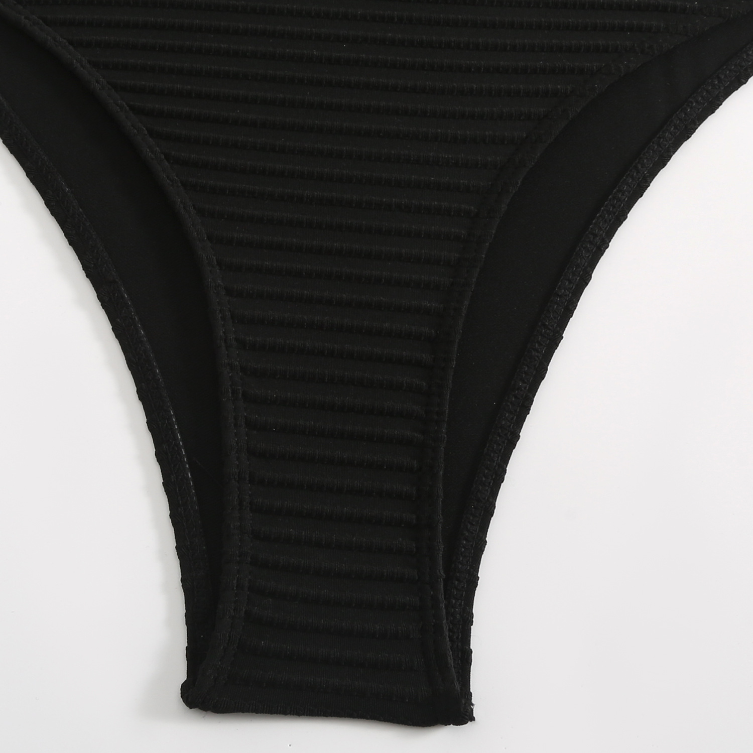 Solid Color One-Shoulder Sexy Hollow One-Piece Swimsuit