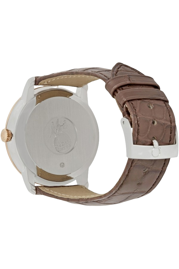 Omega De Ville Ref. 424.23.40.20.02.002 Super Clone Watch – Silver Dial Leather Strap Fake Replica