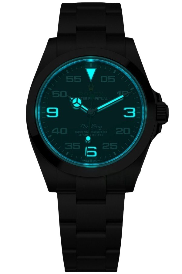 Rolex Air-King Black Dial Super Clone Swiss Replica Watch Ref 126900 3230 Movement