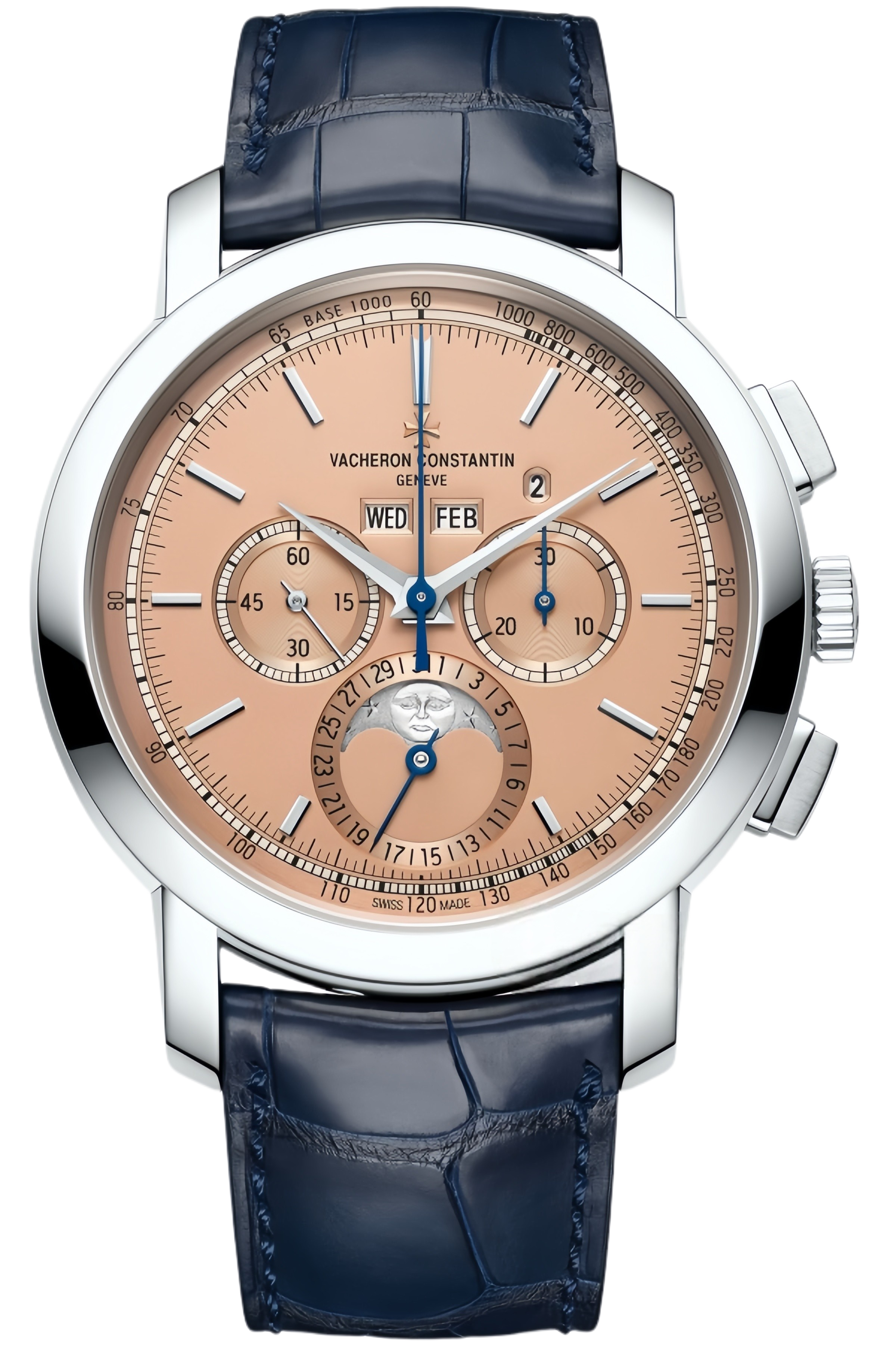 Vacheron Constantin Traditionnelle Ref. 5000T/000P-B975 Super Clone Watch – Platinum Case Grey Dial Perpetual Calendar Replica