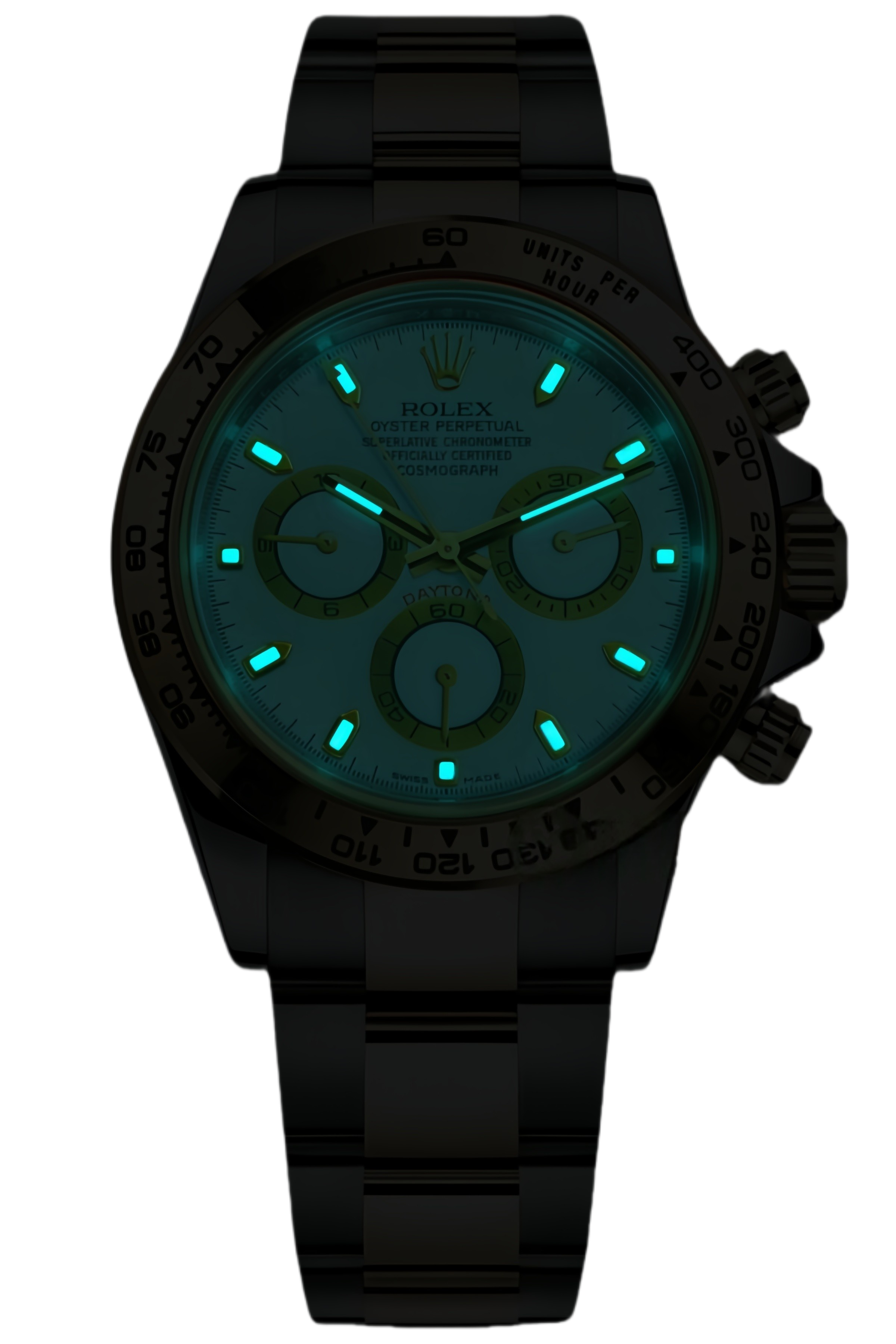 Rolex Daytona M116503-0001 Super Clone �C White Dial Two-Tone Gold Swiss Replica Watch