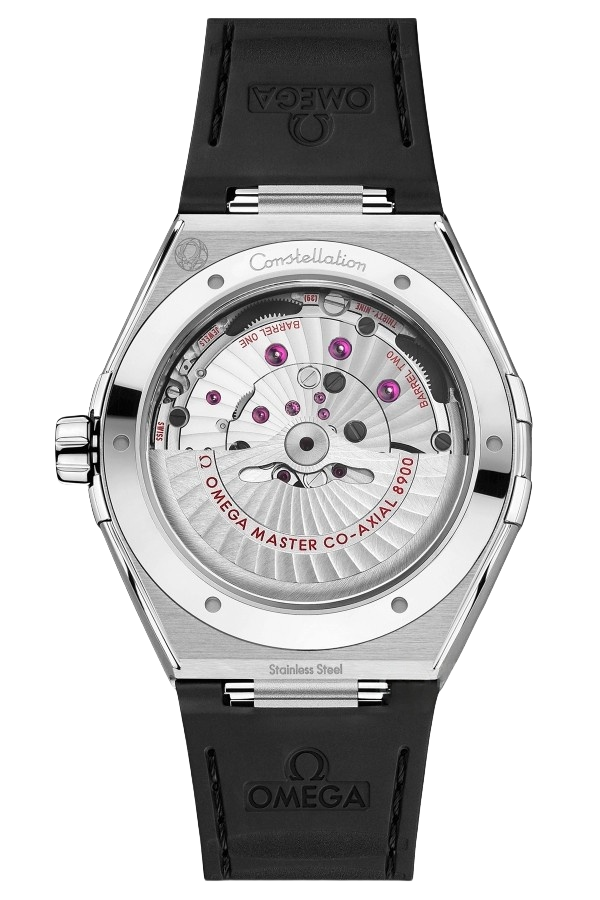 Omega Constellation Ref. 131.33.41.21.01.001 Super Clone Watch – Black Dial Leather Strap Fake Replica