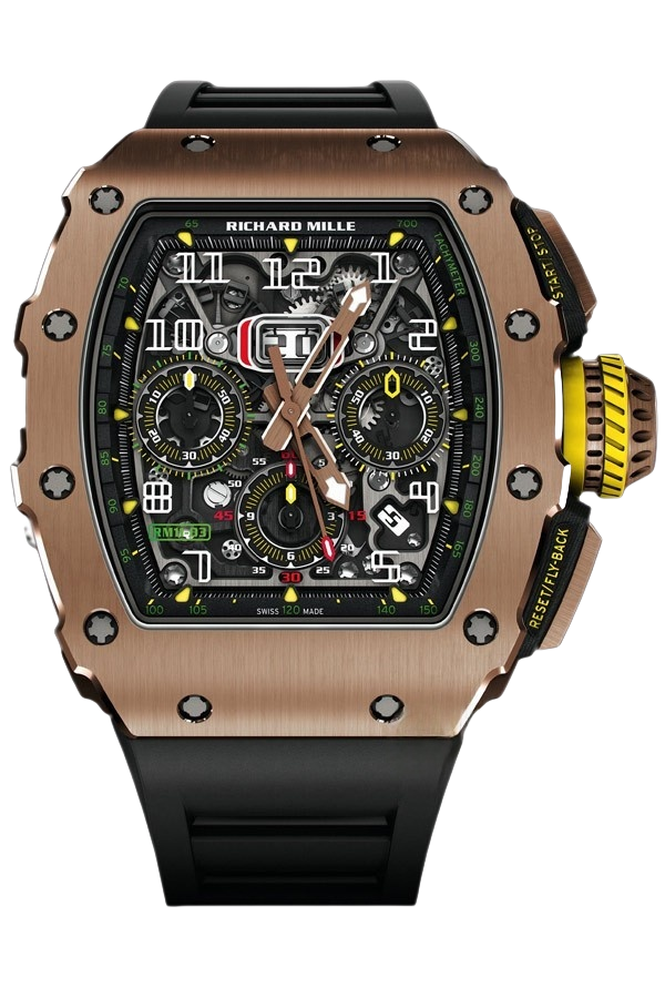 Richard Mille RM 11-03 RG Super Clone Watch – Rose Gold Luxury Fake Chronograph Replica