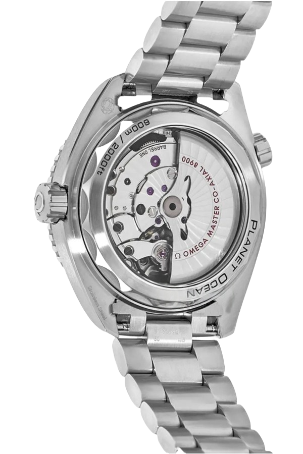 Omega Seamaster Ref. 215.30.44.21.04.001 Super Clone Watch – White Dial Stainless Steel Bracelet Fake Replica