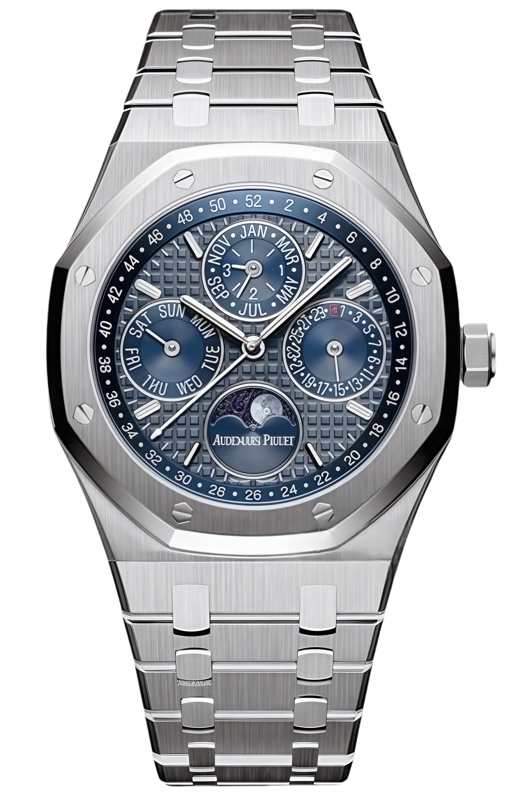 Audemars Piguet Royal Oak Chronograph 26574ST.OO.1220ST.02 Super Clone Watch – Blue Dial Stainless Steel Replica