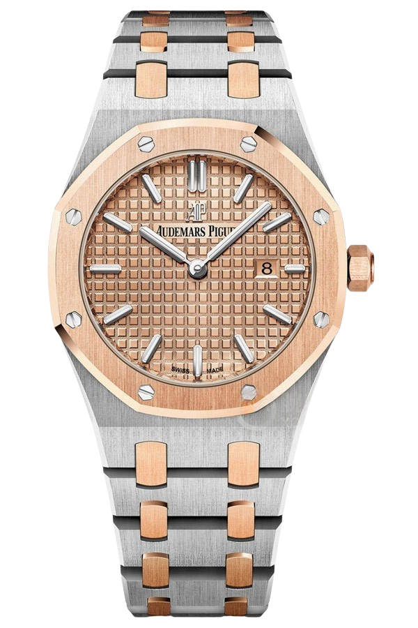 Audemars Piguet Royal Oak 67650SR.OO.1261SR.01 Super Clone Watch – Two-Tone Rose Gold & Steel Ladies Replica