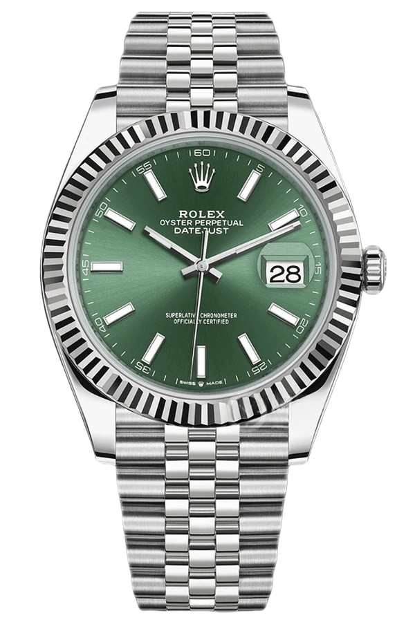 Rolex Datejust 36mm Super CloneSwiss Replica Watch Mint Green DialRef 126234 3235 Swiss Movement