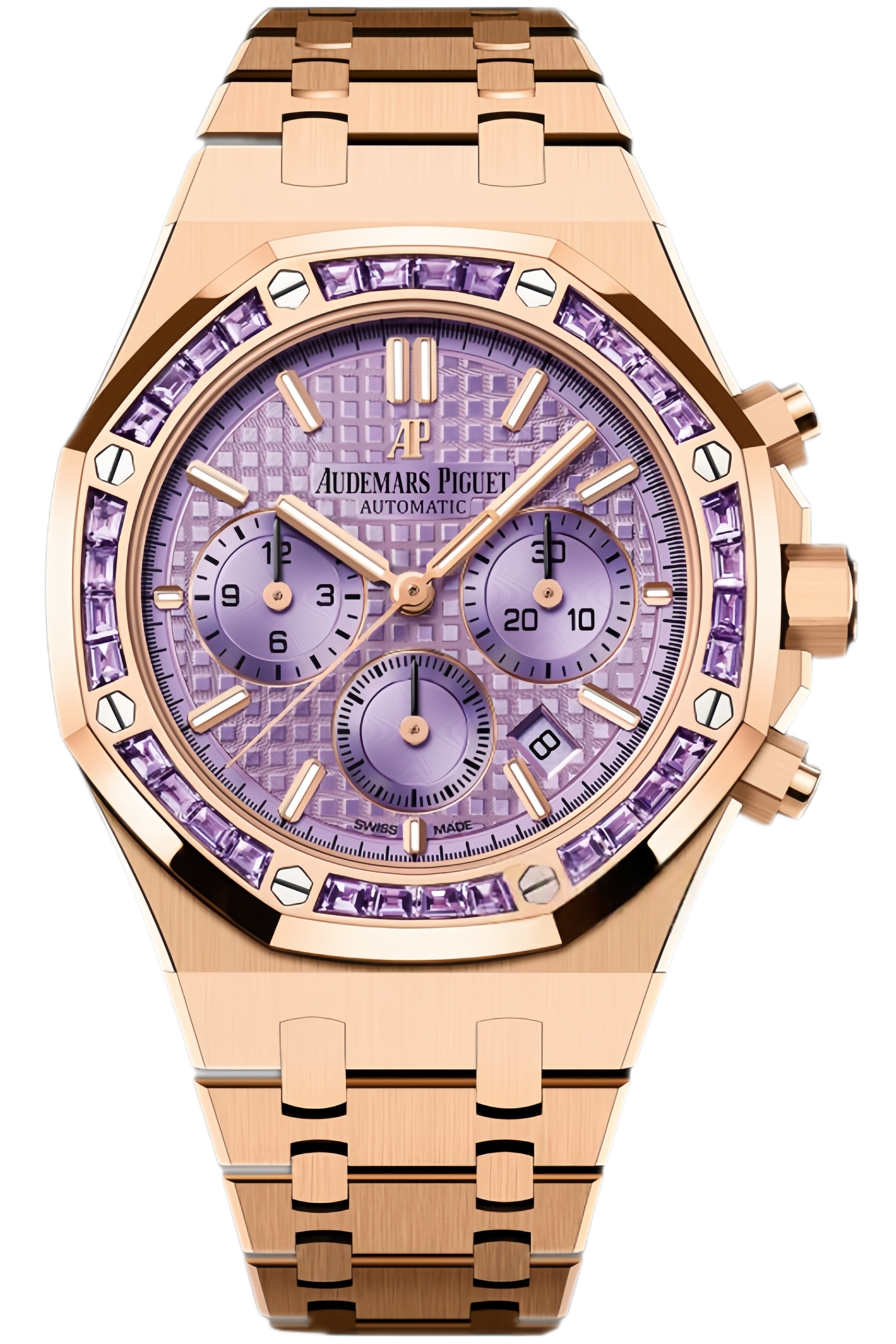 Audemars Piguet Royal Oak Offshore Chronograph Ref. 26319OR.AY.1256OR.01 Super Clone Watch – 44mm Rose Gold Case Grey Dial Swiss Replica