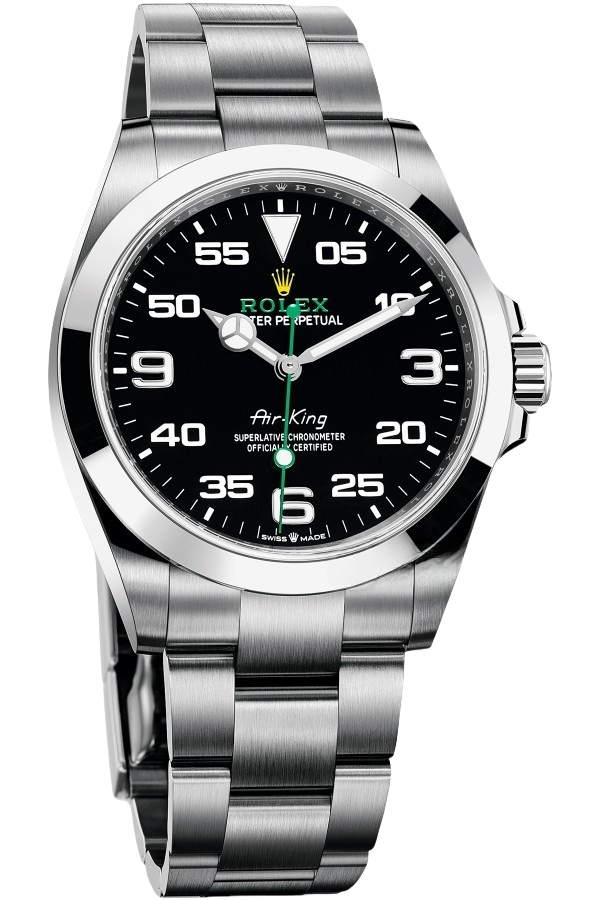 Rolex Air-King Black Dial Super Clone Swiss Replica Watch Ref 126900 3230 Movement