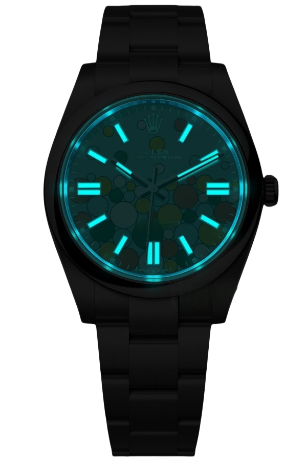 Rolex Oyster Perpetual Super Clone Swiss Replica Watch Ref M124300-0008 Balloon Dial 41mm 3230 Swiss Movement