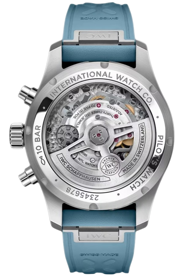 IWC Pilot’s Watch Chronograph IW388117 Super Clone – Black Dial Stainless Steel Replica