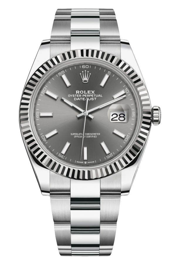 Rolex Datejust 41mm Super Clone Swiss Watch Stainless Steel Jubilee Bracelet Blue Dial Ref M126334-0013-3235 Swiss Movement