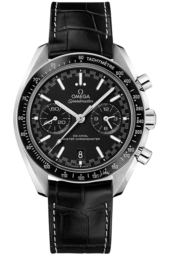 Omega Speedmaster Ref. 329.33.44.51.01.001 Super Clone Watch – Black Dial Leather Strap Fake Replica