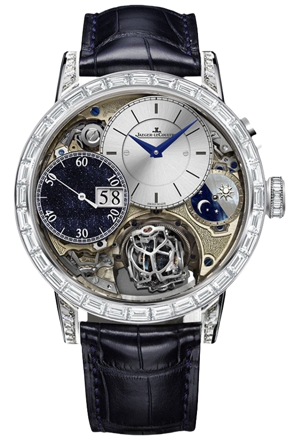 Jaeger-LeCoultre Master Grande Tradition Ref. 5033401 Super Clone Watch – White Gold Blue Dial Tourbillon Fake Replica