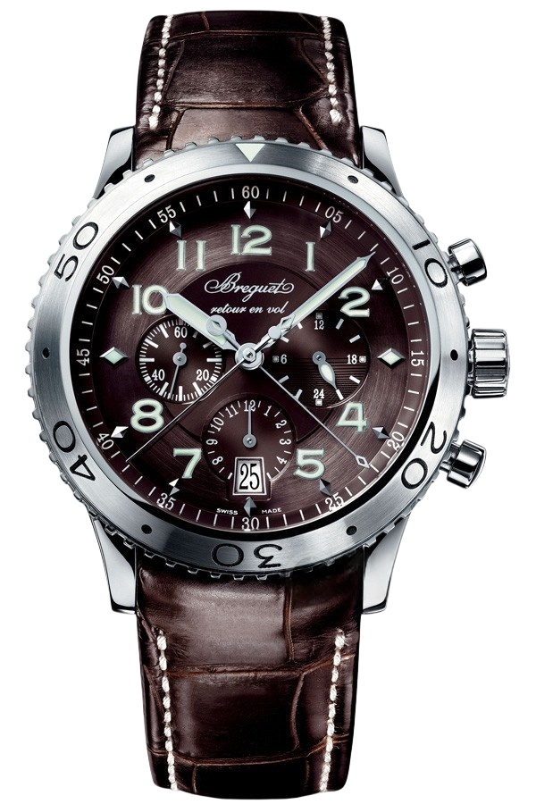 Breguet Type XX Ref. 3810ST/92/9ZU Super Clone Watch – Stainless Steel Chronograph Black Dial Fake Replica