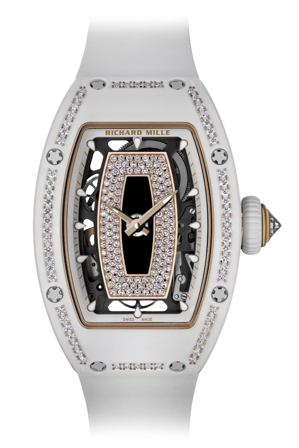 Richard Mille RM 07-01 Ladies Diamond Skeleton Super Clone Watch – Elegant Fake Luxury Timepiece