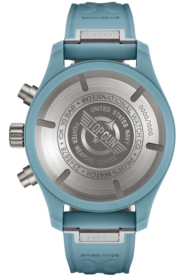 IWC Pilot’s Watch Chronograph IW389409 Super Clone – Black Dial Stainless Steel Replica