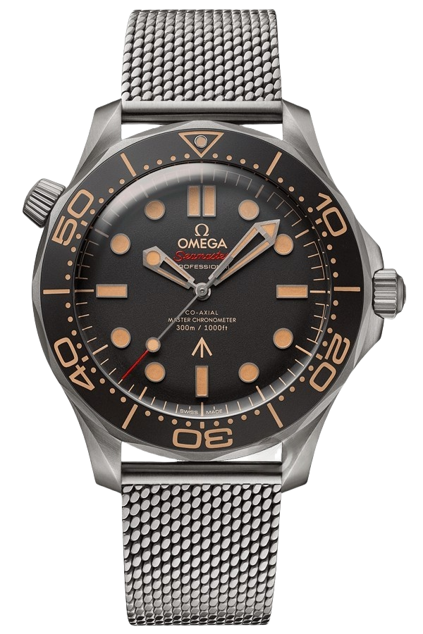 Omega Seamaster Ref. 210.90.42.20.01.001 Super Clone Watch – 007 Edition Titanium Case Fake Replica