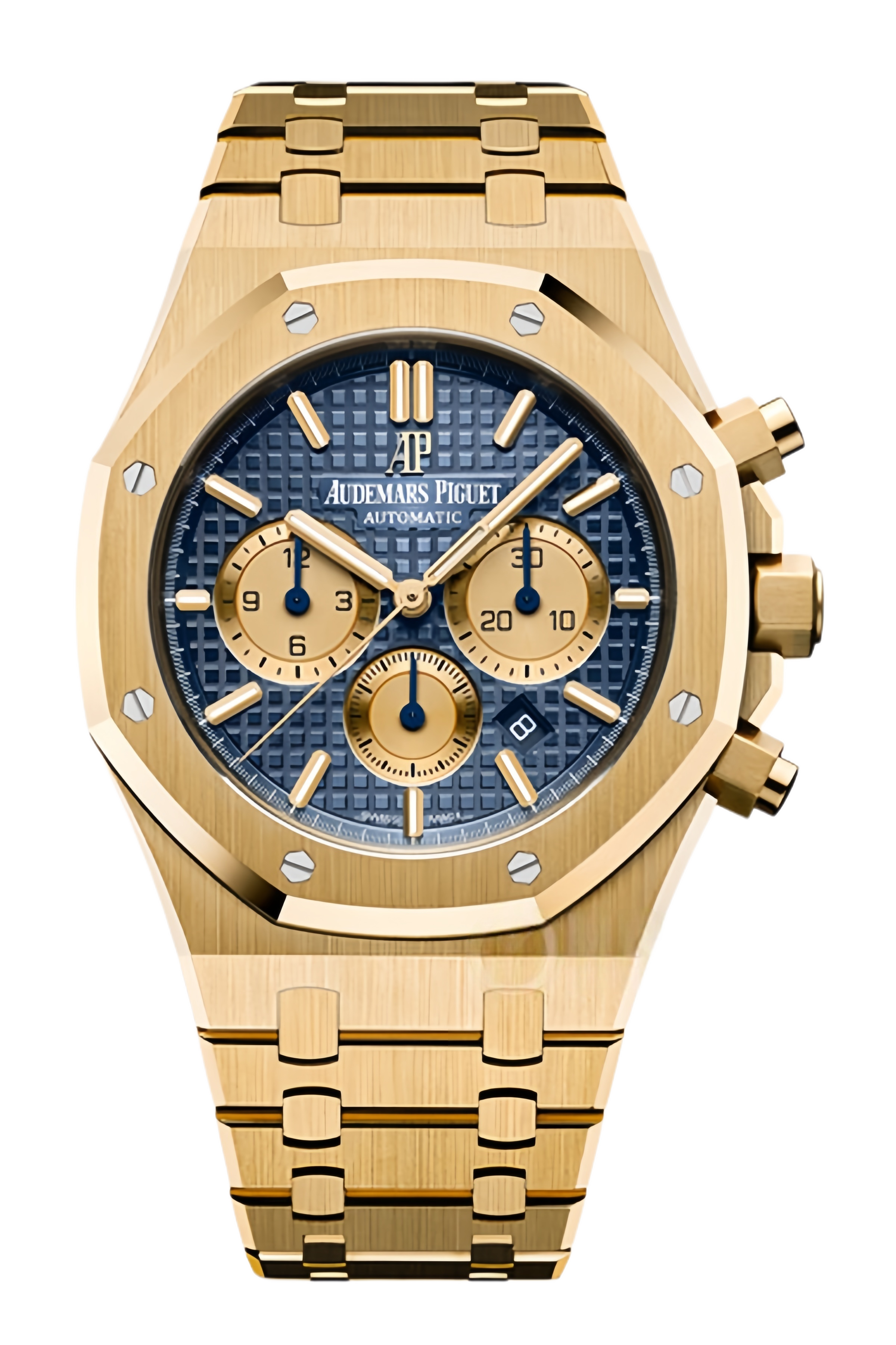 Audemars Piguet Royal Oak Offshore Chronograph Ref. 26331BA.OO.1220BA.01 Super Clone Watch – 44mm Yellow Gold Case Black Dial Swiss Replica