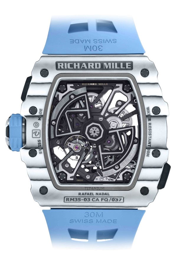 Richard Mille RM 35-03 White Quartz TPT Super Clone Watch – Lightweight Fake RM