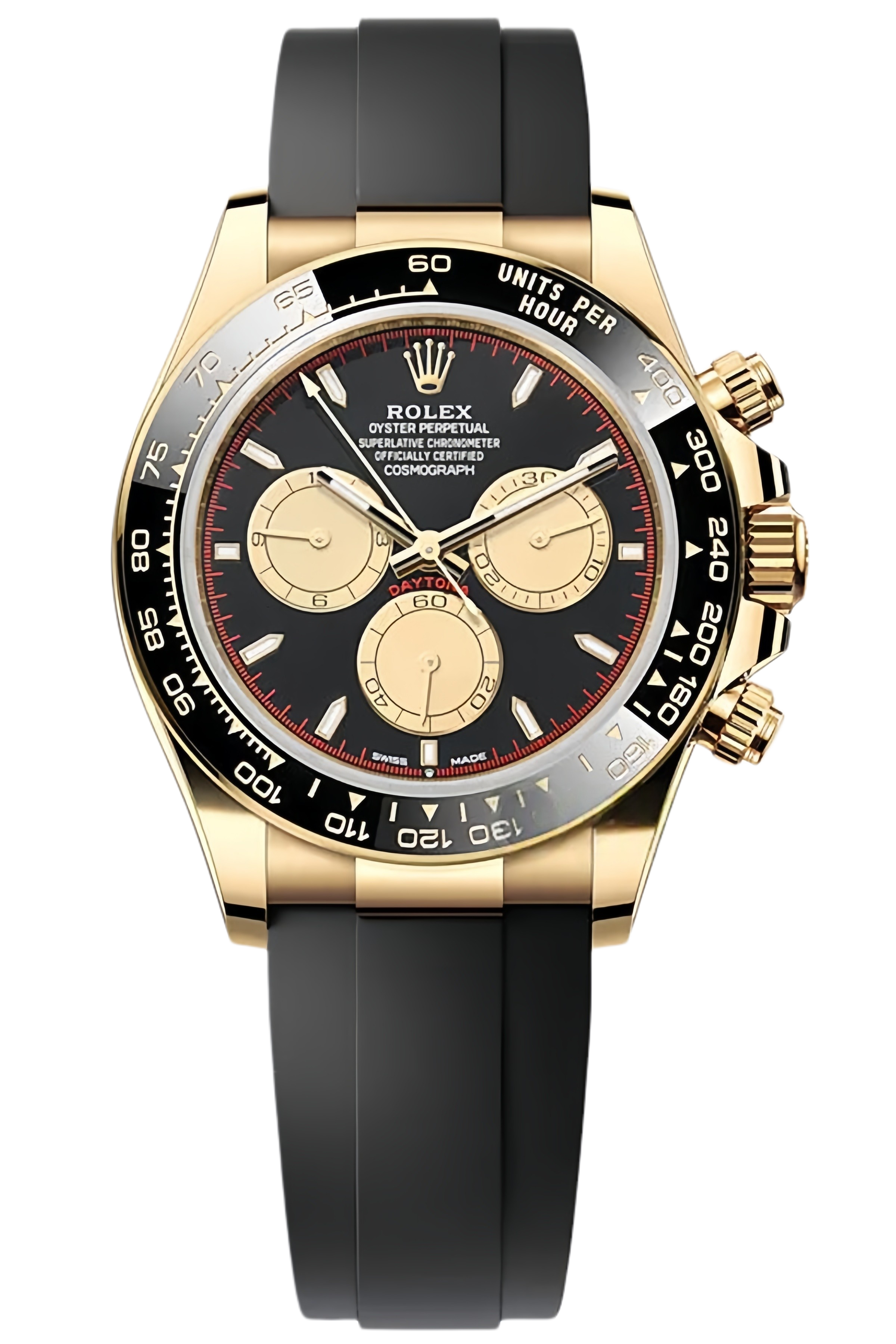 Rolex Daytona M126518LN-0004 Super Clone �C Paul Newman Dial Yellow Gold Swiss Replica Watch