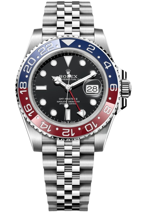 Rolex GMT Masterl Pepsi Super CloneSwiss Replica Watch Ref 126710BLRO3285 Swiss Movement