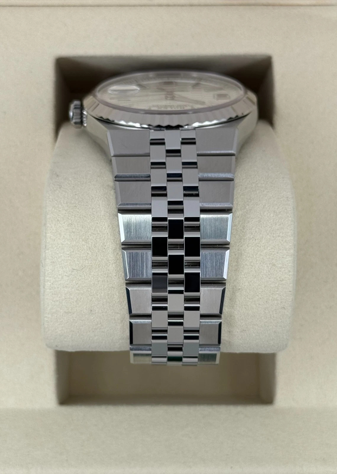 Rolex Land-Dweller 40mm M127334-0001 Super Clone Watch �C Oyster Steel White Dial Replica