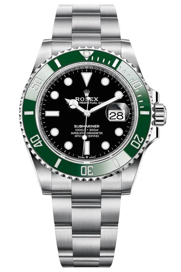 Rolex Submariner Black Dial Green Bezel Super Clone Swiss Replica Watch ��Cermit�� Ref M126610LV-0002 Oystersteel Bracelet