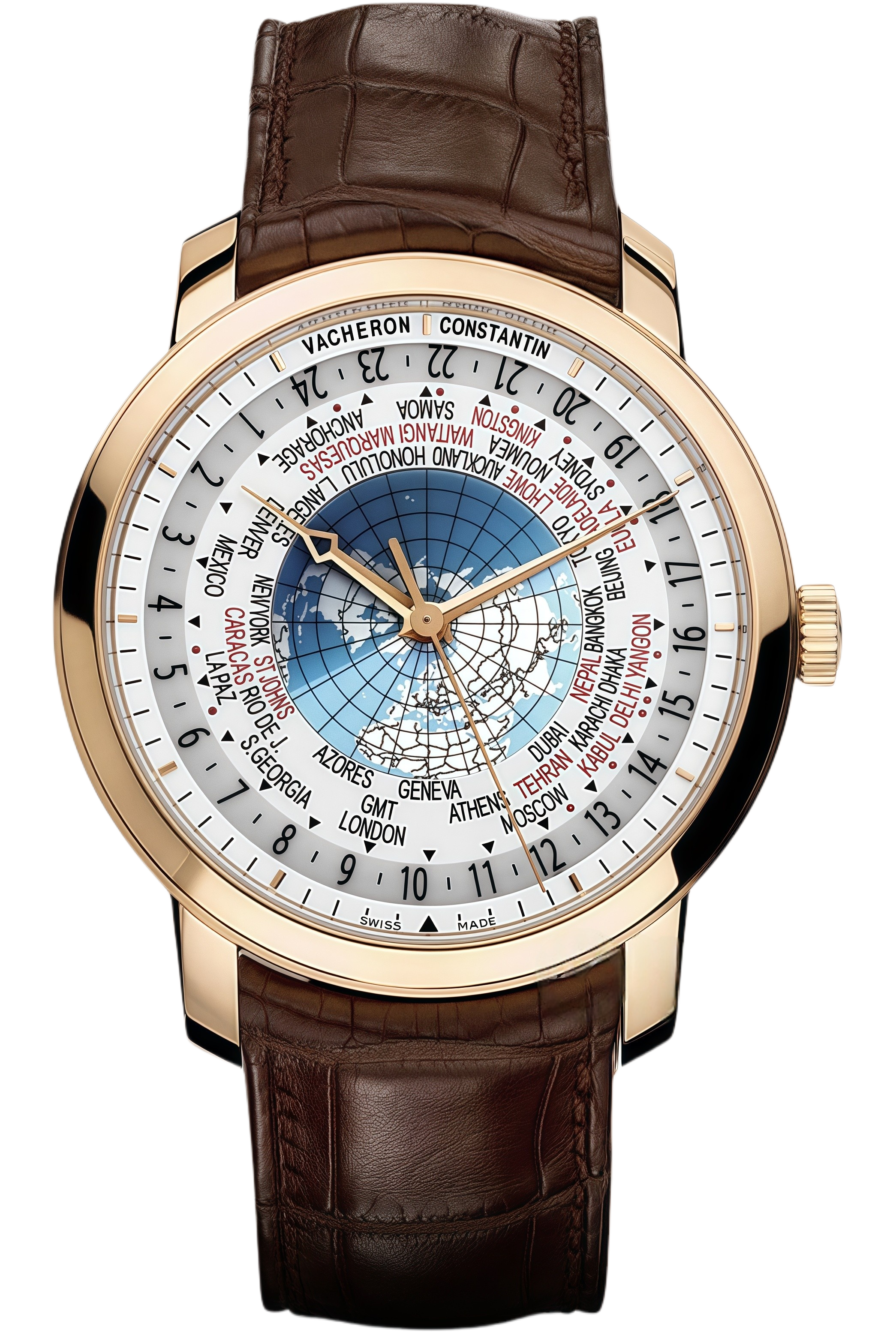 Vacheron Constantin Traditionnelle Ref. 86060/000R-9640 Super Clone Watch – Rose Gold Case Black Dial Swiss Replica