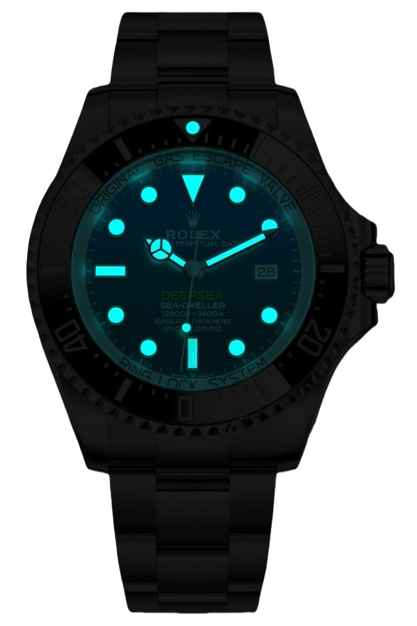 Rolex DEEPSEA 44mm Super CloneSwiss Replica Watch D-Blue Dial Ref 126660-3235 Swiss Movement