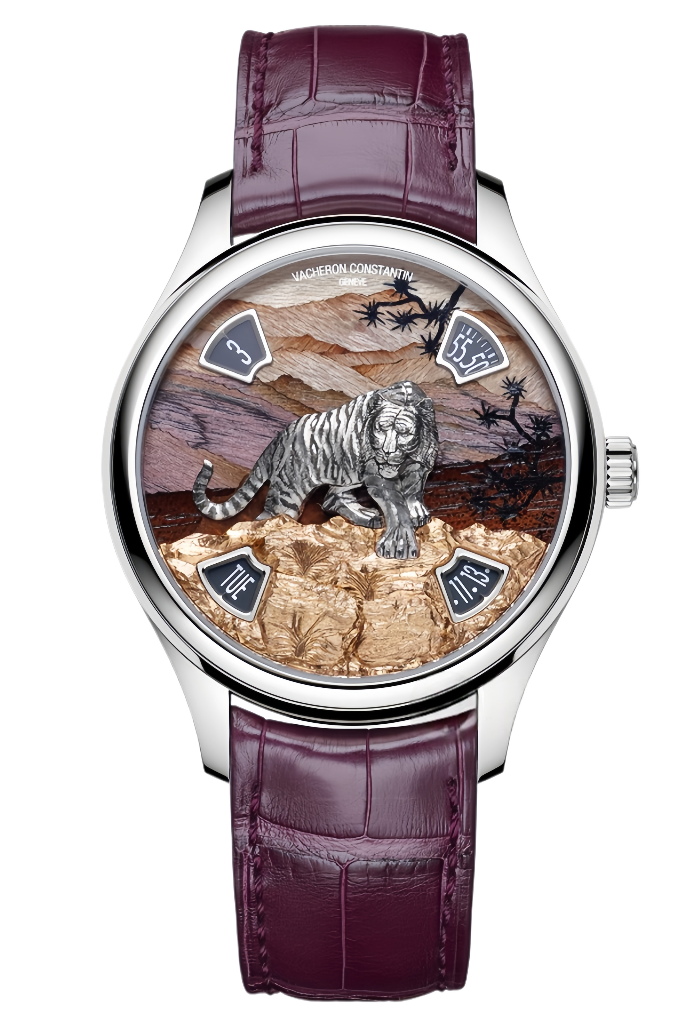 Vacheron Constantin Les Cabinotiers Ref. 7600C/000R-B454 Super Clone Watch – Rose Gold Case Handcrafted Enamel Dial Swiss Replica